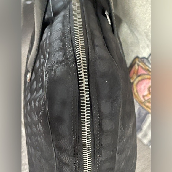 āļøCOAāļø CHANEL New Travel-Line Laptop Case W/D- RingsāļøGORGEOUS & Very Cleanāļø - Picture 13 of 17